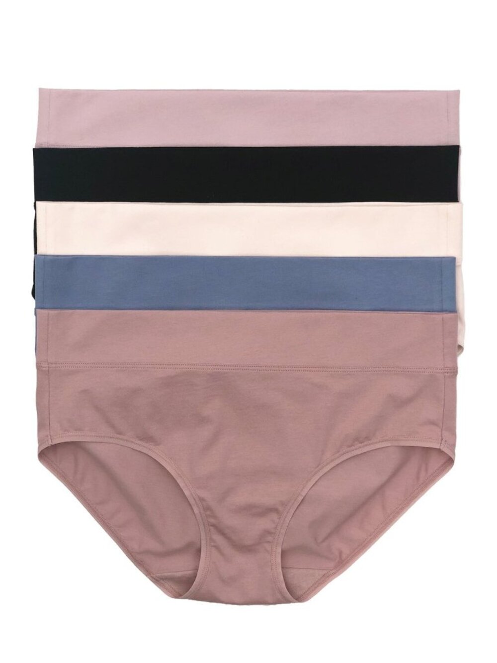 Felina Pima Cotton Hipster 5-Pack Size X-Small XS Panties